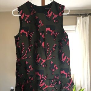 Banana Republic Jigsaw Drop Waist Dress